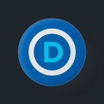 Democrat Button<br><div class="desc">Democrat Button by DemocratSpark</div>