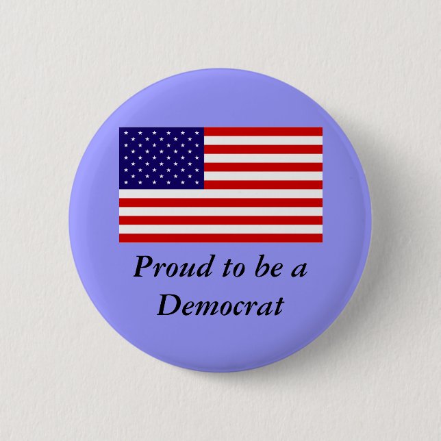 Democrat button (Front)