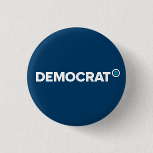 Democrat Button