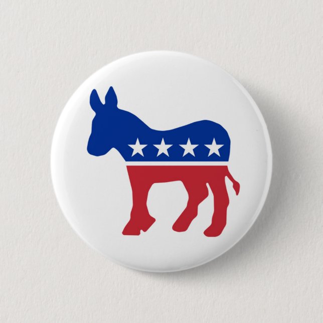 Democrat Button (Front)