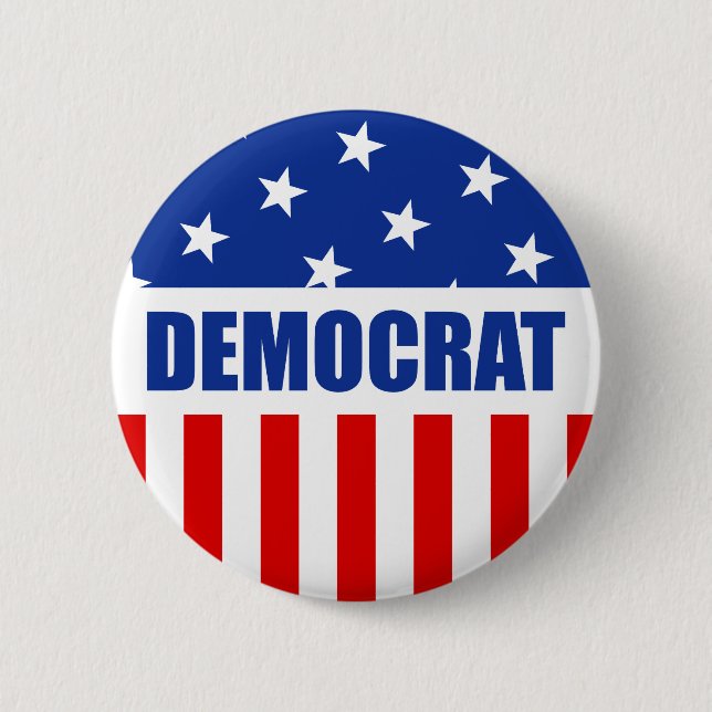 Democrat Button (Front)