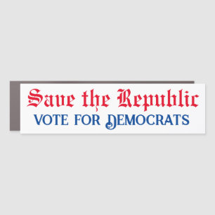 Democrat Car Magnet