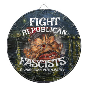 DEMOCRAT CCC WPA LIBERAL PRESIDENT POLITICS 2026 H DART BOARD