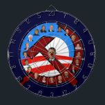 Democrat Darts Dartboard<br><div class="desc">Your favorite Democrat politicians on a dart board.</div>