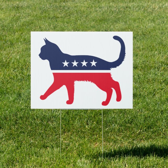 Democrat Democat Sign (Insitu)