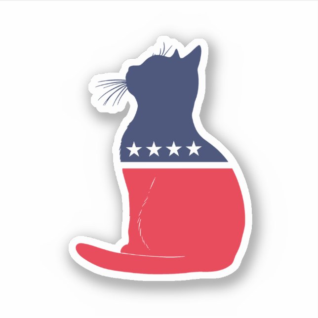 Democrat Democat Sticker (Front)