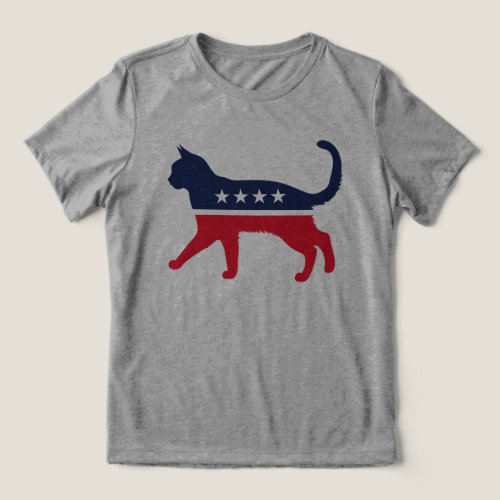 Democrat Democat Tri_Blend Shirt