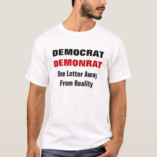 DEMOCRAT DEMONRAT T_Shirt