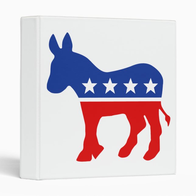 Democrat Donkey Binder (Front/Spine)