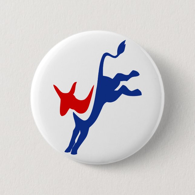 Democrat Donkey Button (Front)