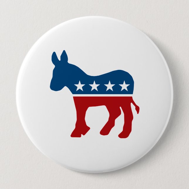 Democrat Donkey Button (Front)