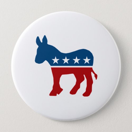 Democrat Donkey Button