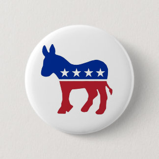 Democrat Donkey Button