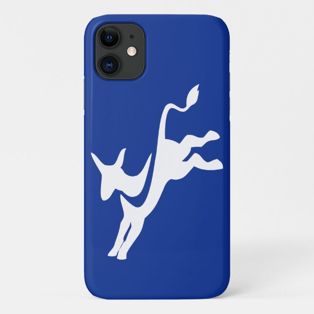 Democrat Donkey Case-Mate iPhone Case (Back)