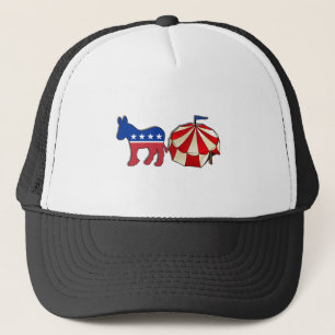 Democrat Donkey Circus Trucker Hat