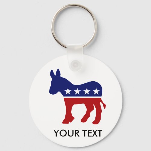 Democrat Donkey  DNC Donkey Keychain