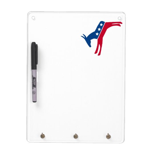 Democrat Donkey Dry Erase Board