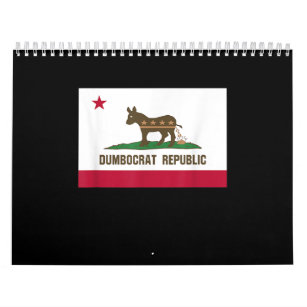 Democrat Donkey Dumb Liberal Nancy Pelosi Californ Calendar