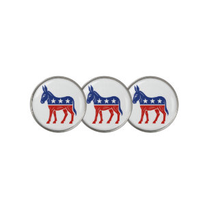 Democrat Donkey Golf Ball Marker