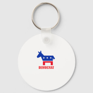 Democrat Donkey Keychain