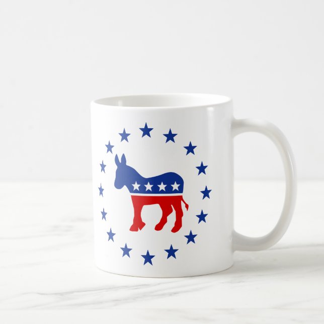 Democrat Donkey Mug (Right)