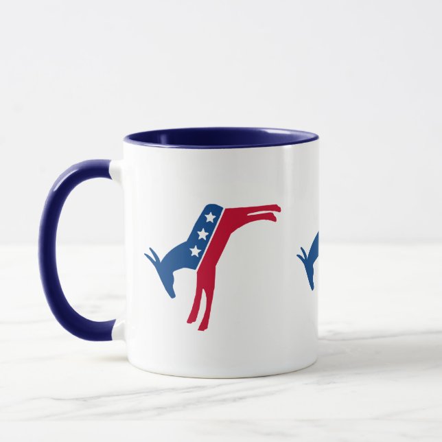 Democrat Donkey Mug (Left)