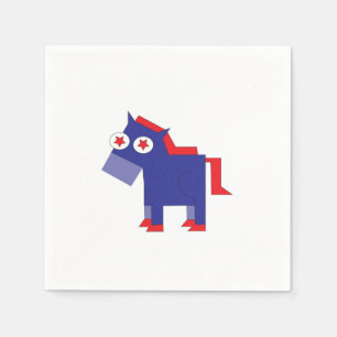 Democrat Donkey Napkins