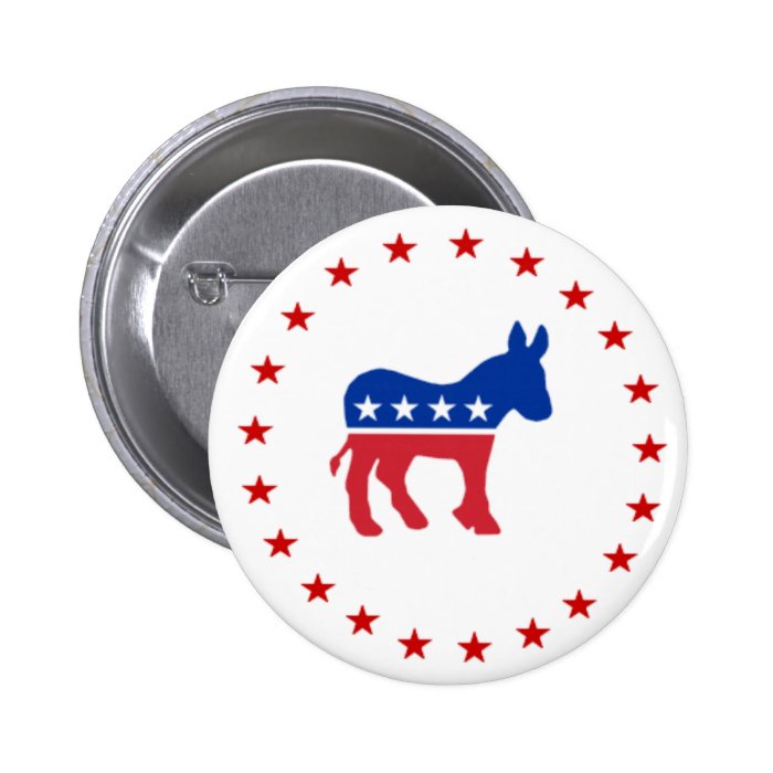 Democrat Donkey Pin