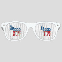Democrat Donkey Retro Sunglasses
