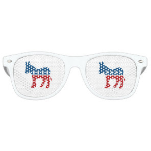 Democrat Donkey Retro Sunglasses