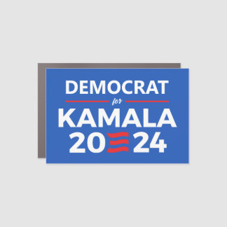 Democrat for Kamala Harris Car Magnet