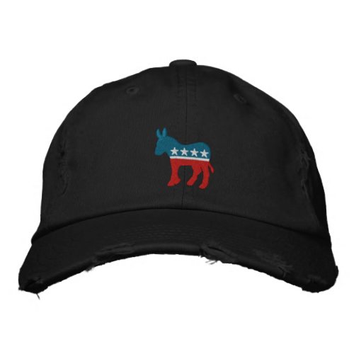 Democrat Logo Embroidered Baseball Hat