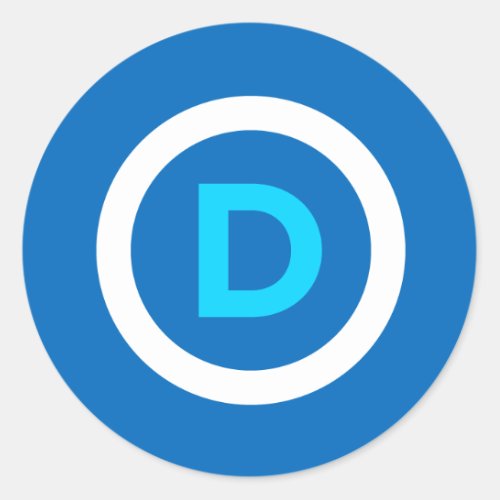 Democrat Logo Stickers