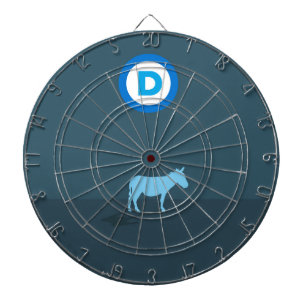 Democrat Metal Cage Dartboard