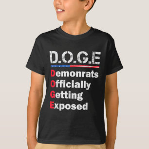 Democrat Officially Getting Exposed, Trump 2025 T-Shirt