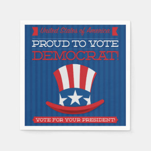 Democrat Paper Napkins