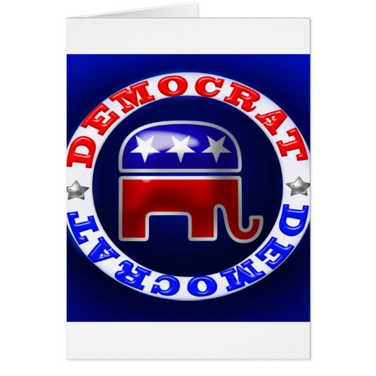 Democrat Party Card (Front)