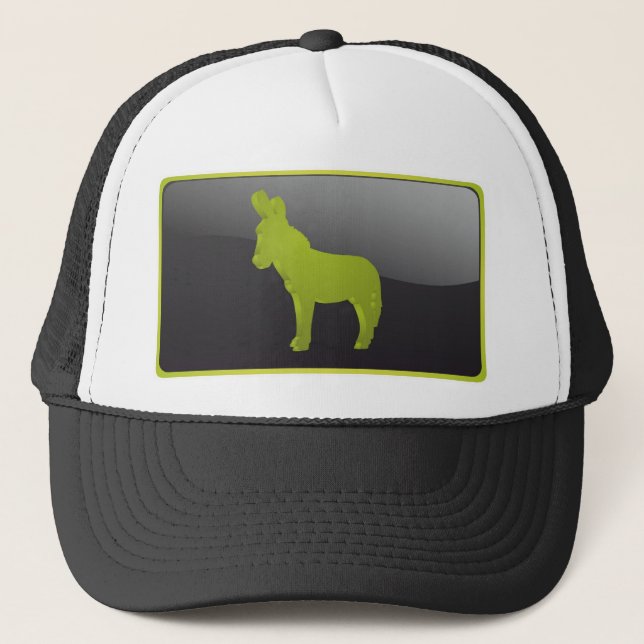 Democrat Party Donkey Hat (Green) (Front)