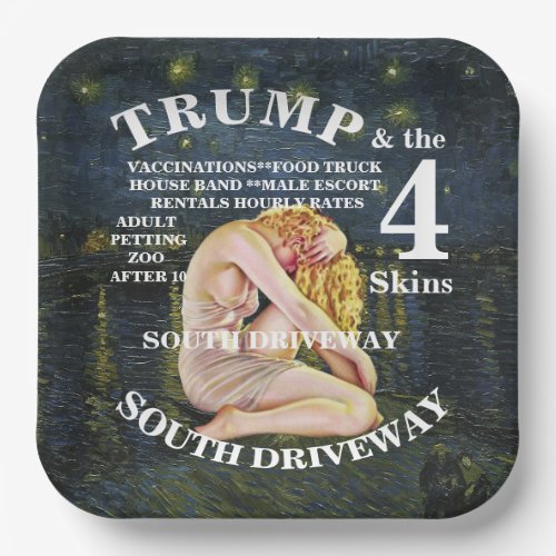 DEMOCRAT PARTY ZL X1 KP HEALTHCARE COST PRICE PAPER PLATES