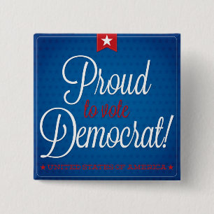 Democrat Pinback Button