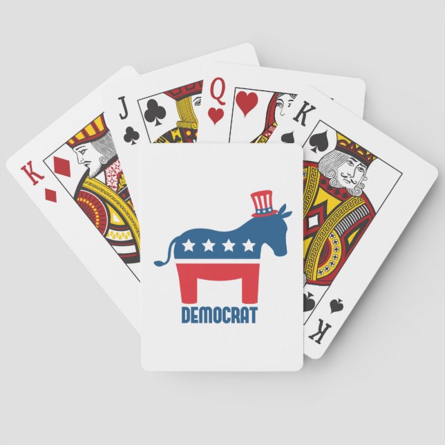 Democrat Poker Cards (Back)
