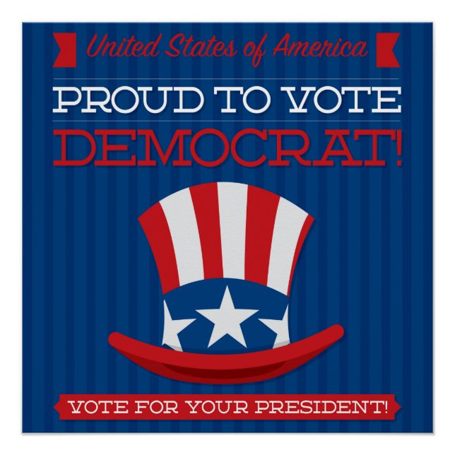 Democrat Poster (Front)