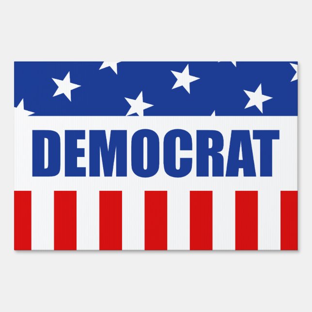 Democrat Sign (Front)