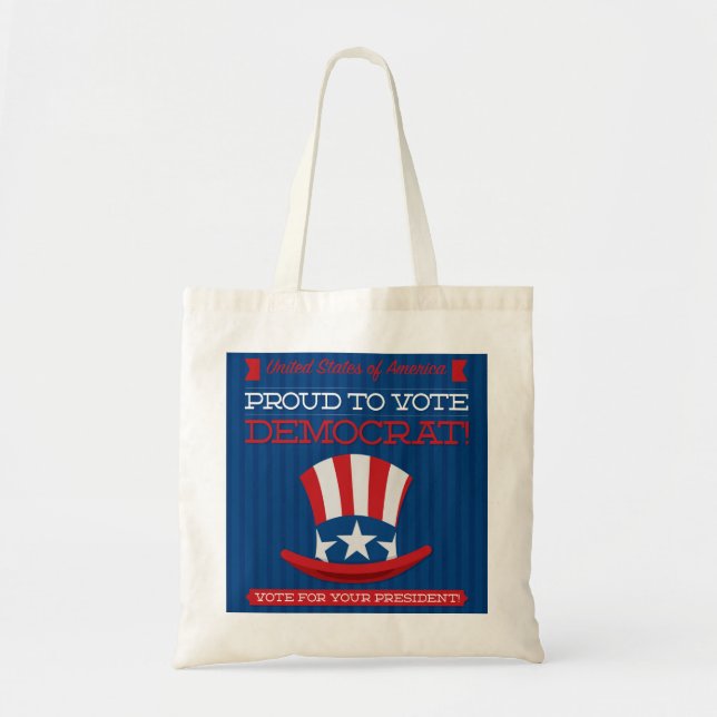 Democrat Tote Bag (Front)