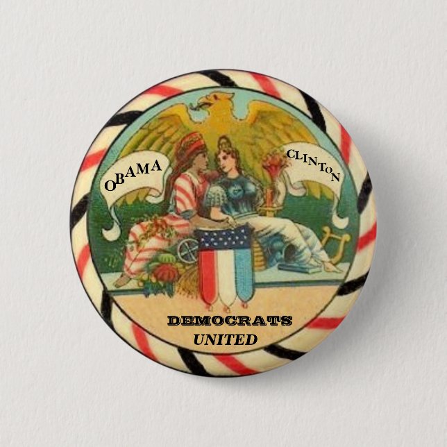 Democrat Unity Button (Front)