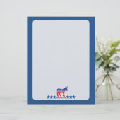 Democratic Blank Campaign Template (Standing Front)