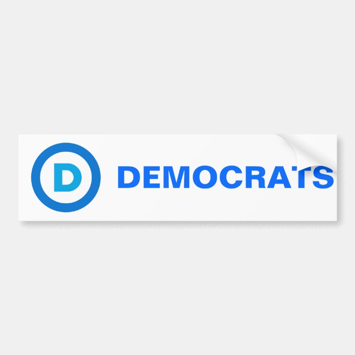 Democratic Bumper Sticker