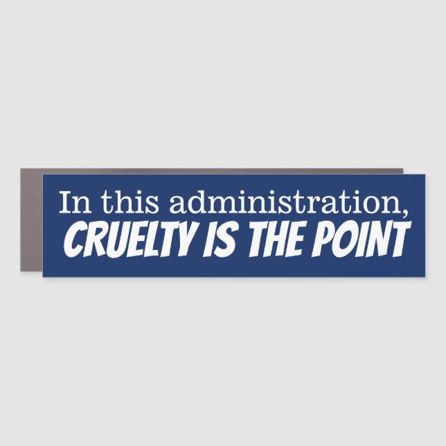 Democratic Car Magnet (Front)
