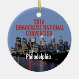 Democratic Convention Ceramic Ornament