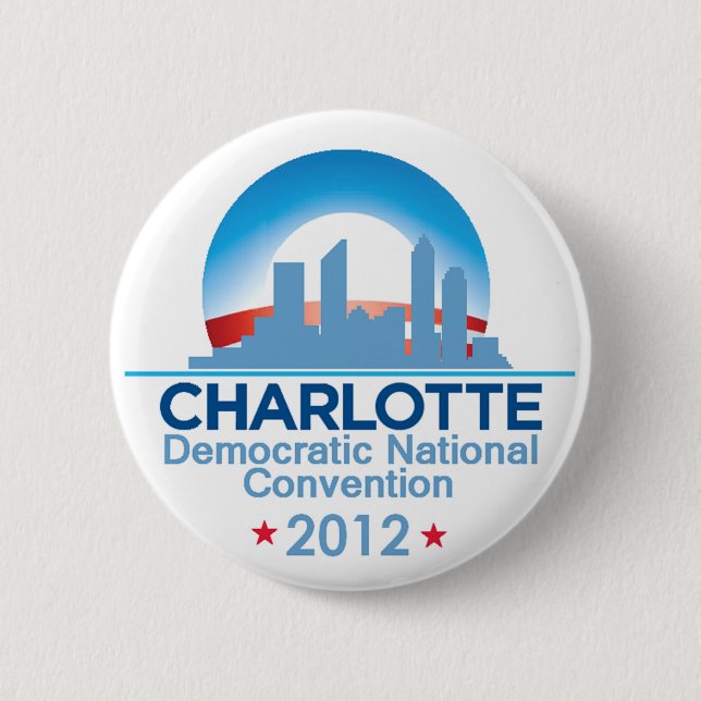 Democratic Convention Pinback Button (Front)